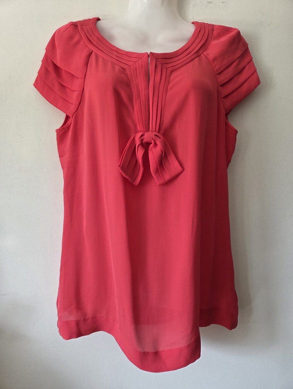 Tory Burch Pink 100% Silk Top